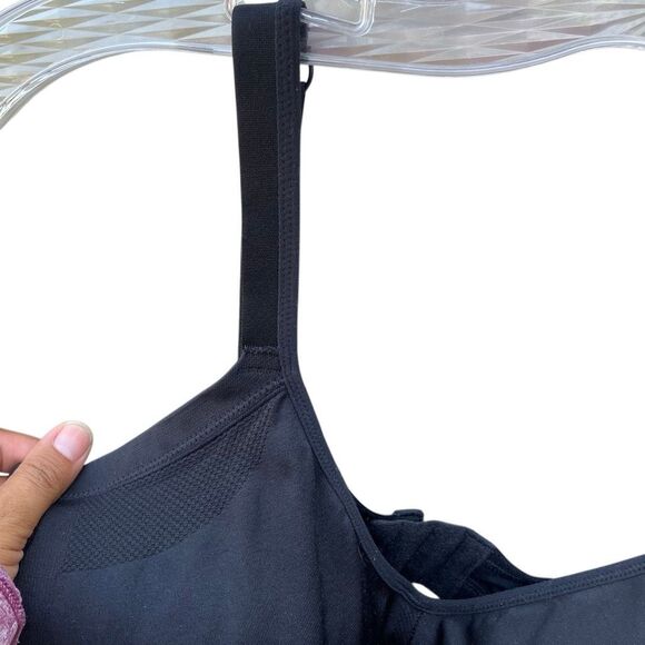 Warners black lightly padded sports bra 2XL - Picture 4 of 6